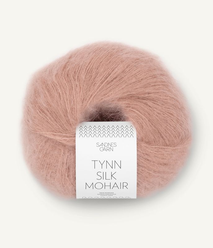 Tynn Silk Mohair 3511 Powder Pink